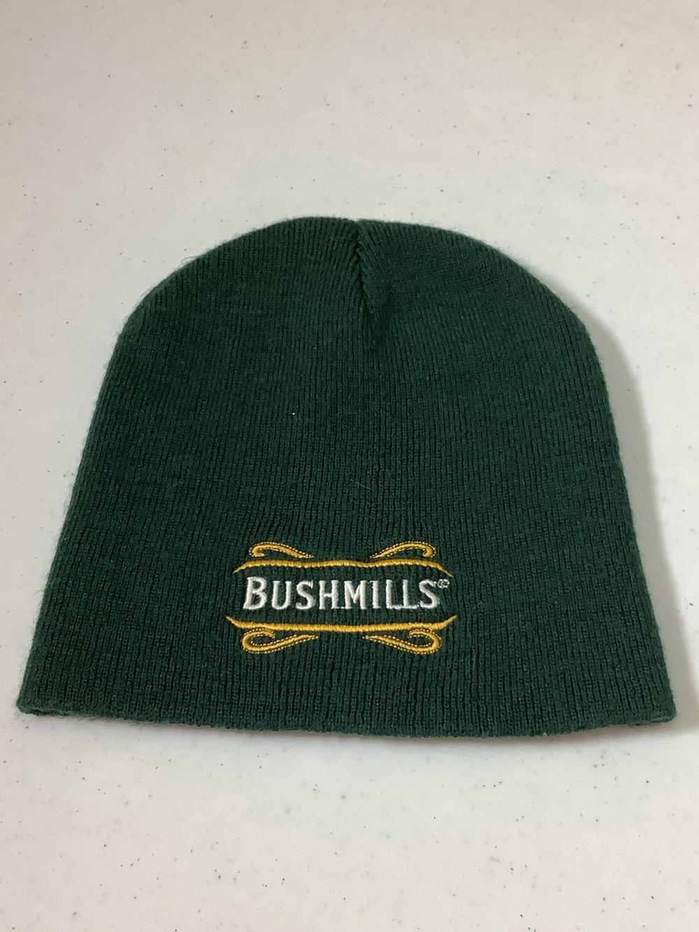 Bushmills dark green beanie